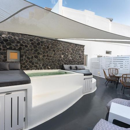 Sun Naam Home Santorini With Heated Jacuzzi Karterados  Dış mekan fotoğraf