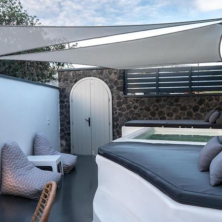 Sun Naam Home Santorini With Heated Jacuzzi Karterados  Dış mekan fotoğraf